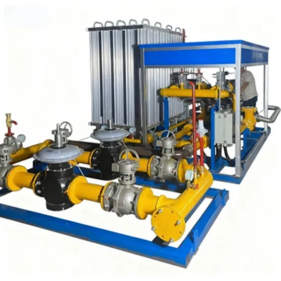 Steel Structure Skid for CNG Pressure Regulation